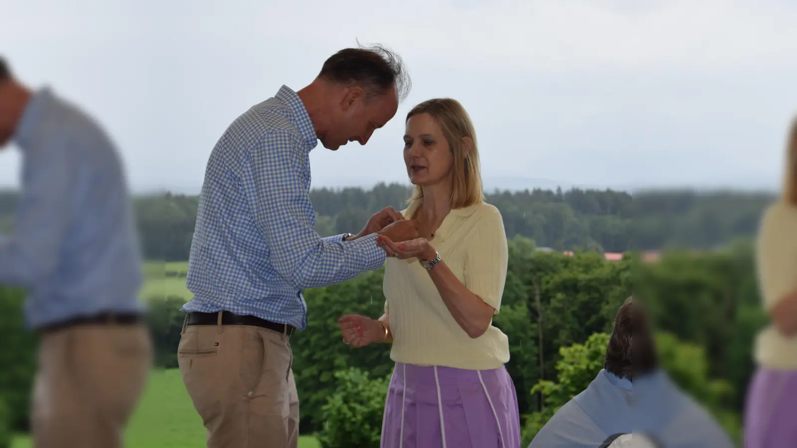 Die neue LC MKO-Präsidentin Susanne Otto-Trgo wurde von ihrem Vorgänger Adi Hengge in ihr Amt eingeführt. Auch sie hat im neuen Jahr viel vor. (F: Barbara Klingan)