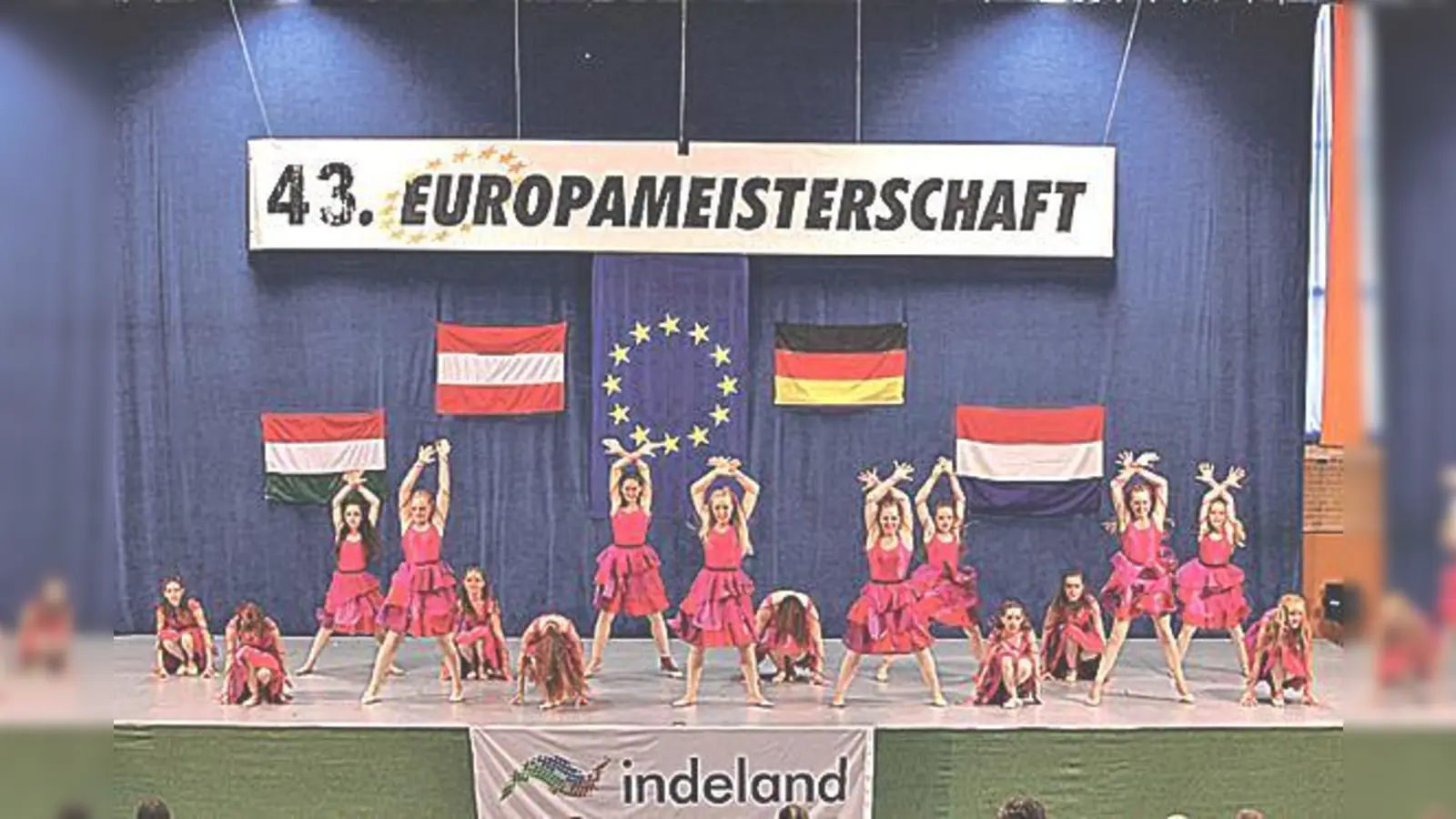 Der TSV Schleißheim auf dem Höhepunkt der Wettkampfsaison, der Europameisterschaft.	 (Foto: VA)