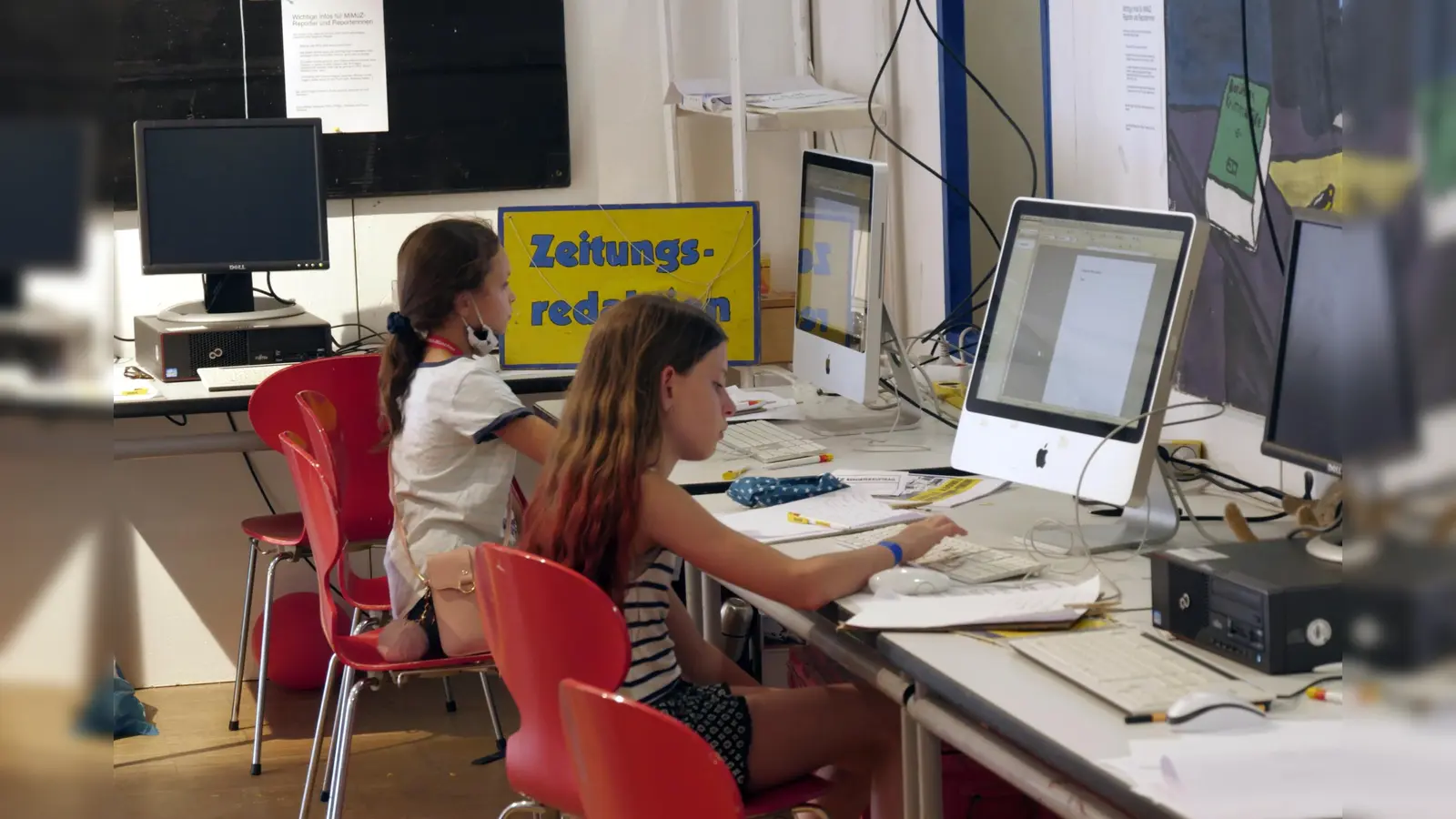 In Mini-München konnten drei Wochen lang Kinder eine Stadt im Kleinen aufbauen. (Foto: Albert Kampfhammer)