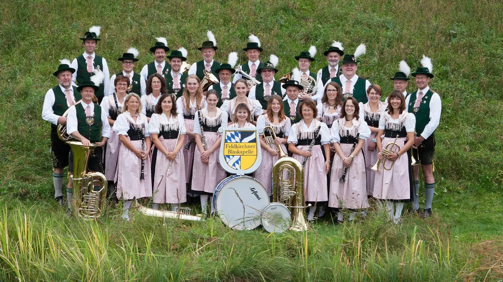 Die Mitglieder der Feldkirchner Blaskapelle freuen sich auf die anstehenden zwei Frühjahrskonzerte. (Foto: M. Kiermaier)