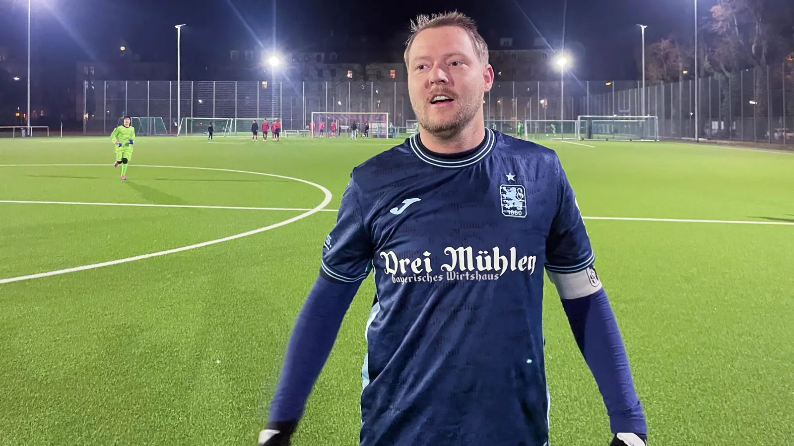 Zweihundertster Pflichtspiel-Einsatz für den TSV 1860 München: Daniel Richter. (Foto: Alfons Seeler)