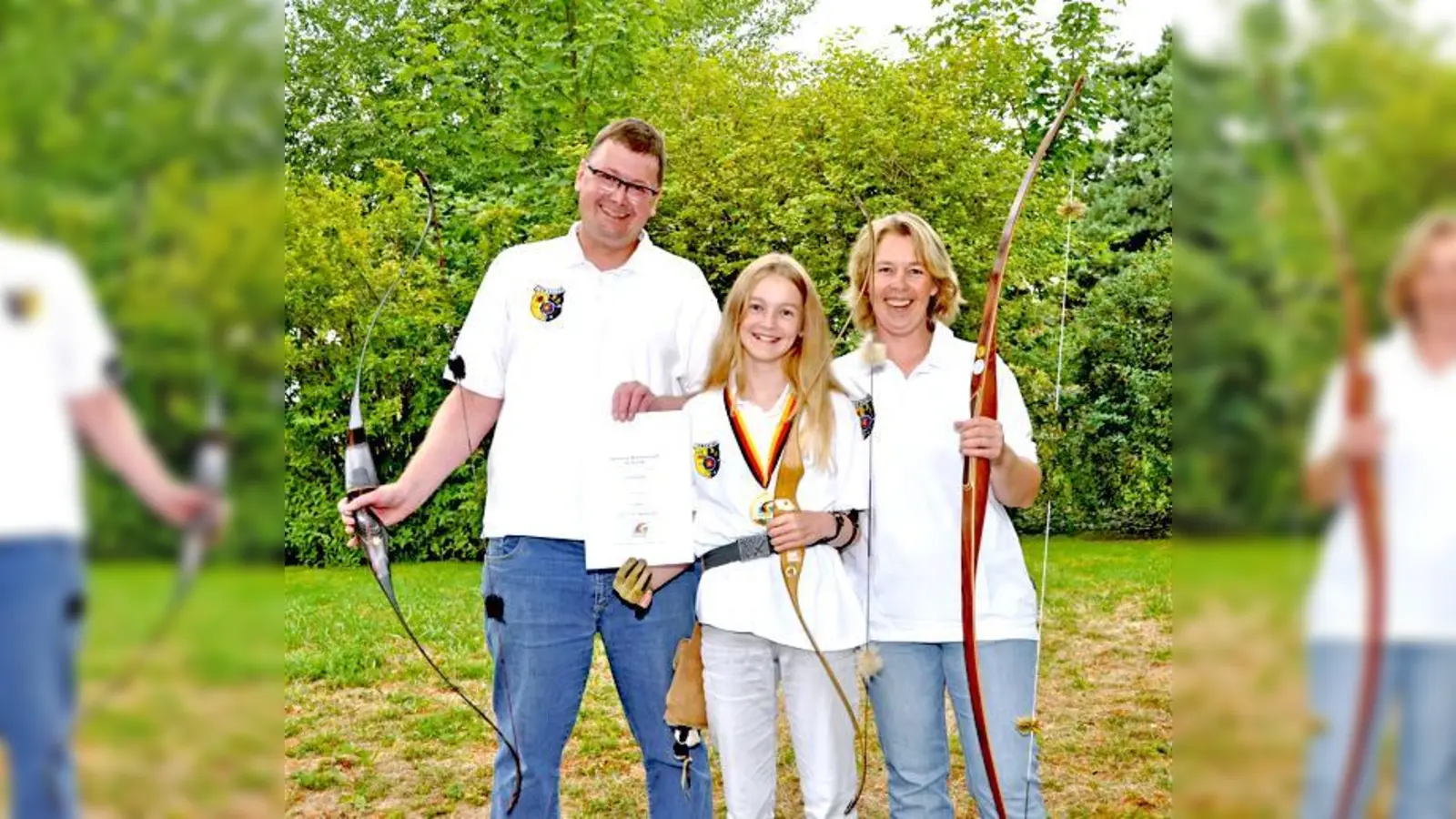 Viola Spahr schießt besser als ihre Eltern Oliver und Kirsten. Sie wurde schon zweimal Deutsche Meisterin. 	 (Foto: Sybille Föll)