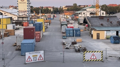 Bis einschließlich 22. Oktober ist die Theresienwiese fürs Durchradeln gesperrt.  (Foto: kö)