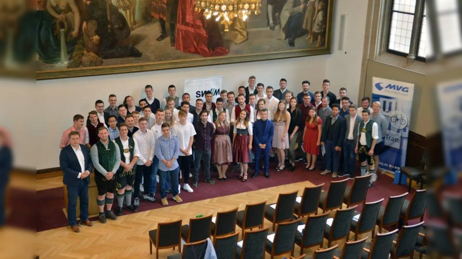 66 SWM Azubis wurden Anfang August freigesprochen. (Foto: SWM)