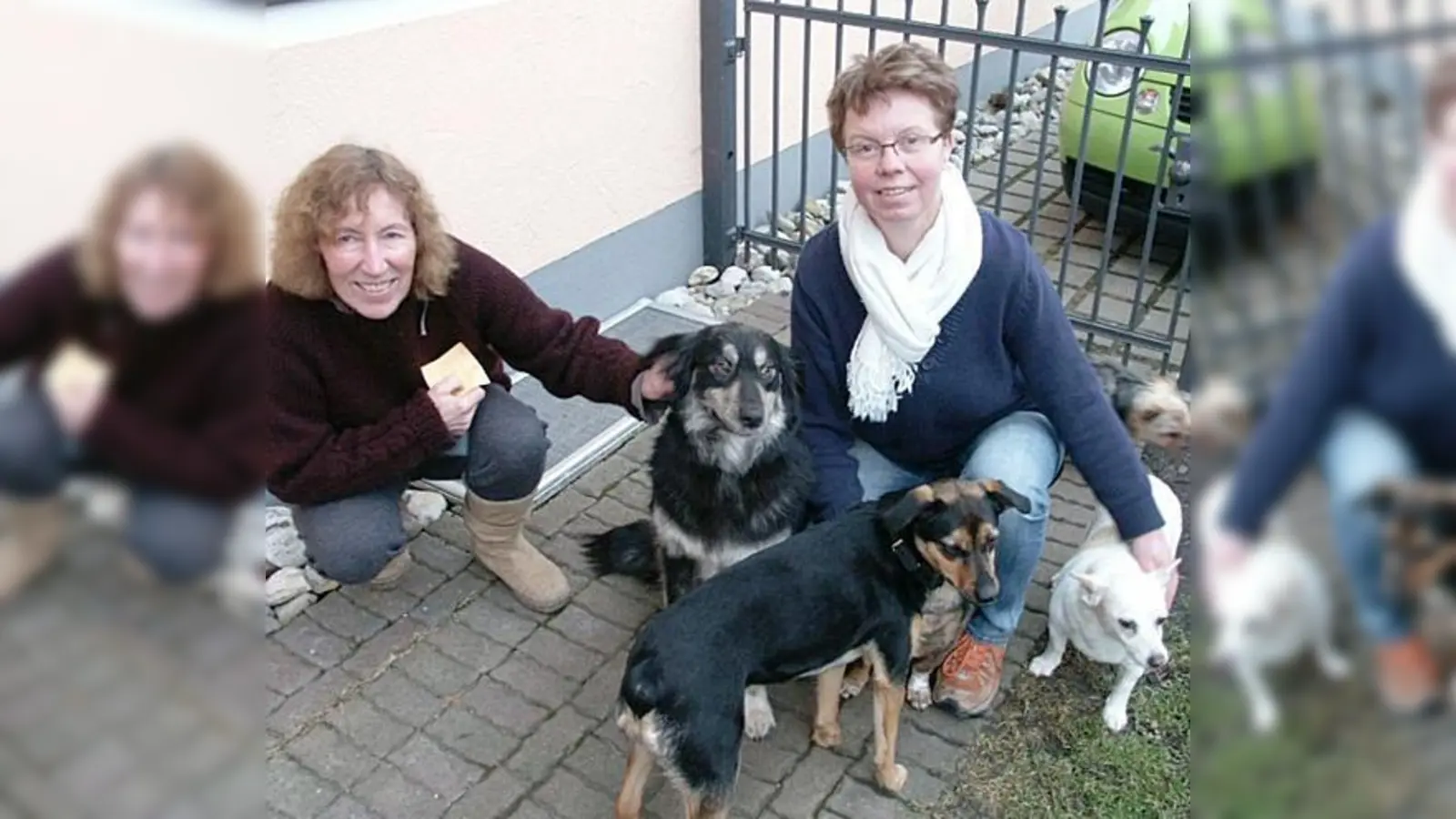 Die Vorsitzenden des Tierschutzvereins Christa Manschek und Gabi Eibl wollen ein eigenes Tierheim.  (Foto: bb)