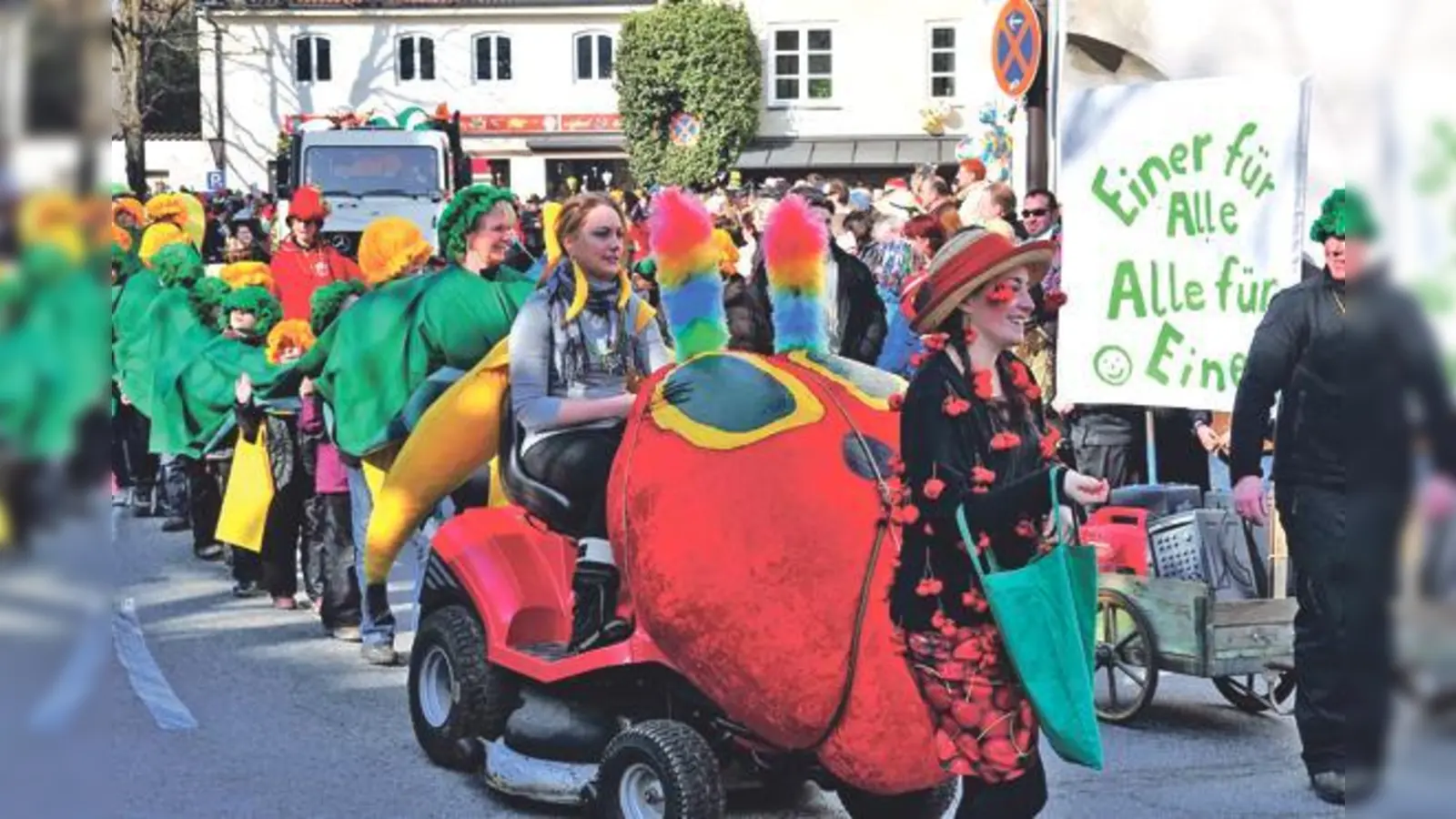 Traditionell findet am Faschingsdienstag wieder der große Faschingsumzug durch Ebersberg statt. 	 (Foto: Faschingsgesellschaft Ebersberg)