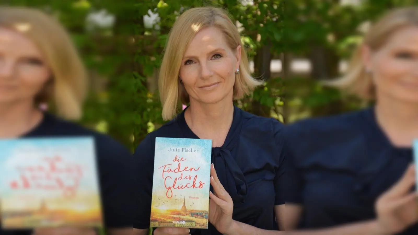 Die Laimer Autorin Julia Fischer liest am Donnerstag, 3. Mai, bei Bücher Hacker aus ihrem neuen Roman „Die Fäden des Glücks“. (Foto: Fischer)