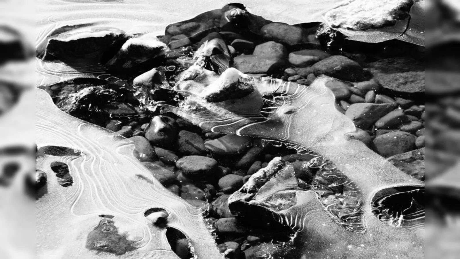 Die Isar durch den Kamerablick von Richard Berndt betrachtet. – Eine Ausstellung in der Laimer Stadtbibliothek zeigt mehr. (Foto: Richard Berndt)