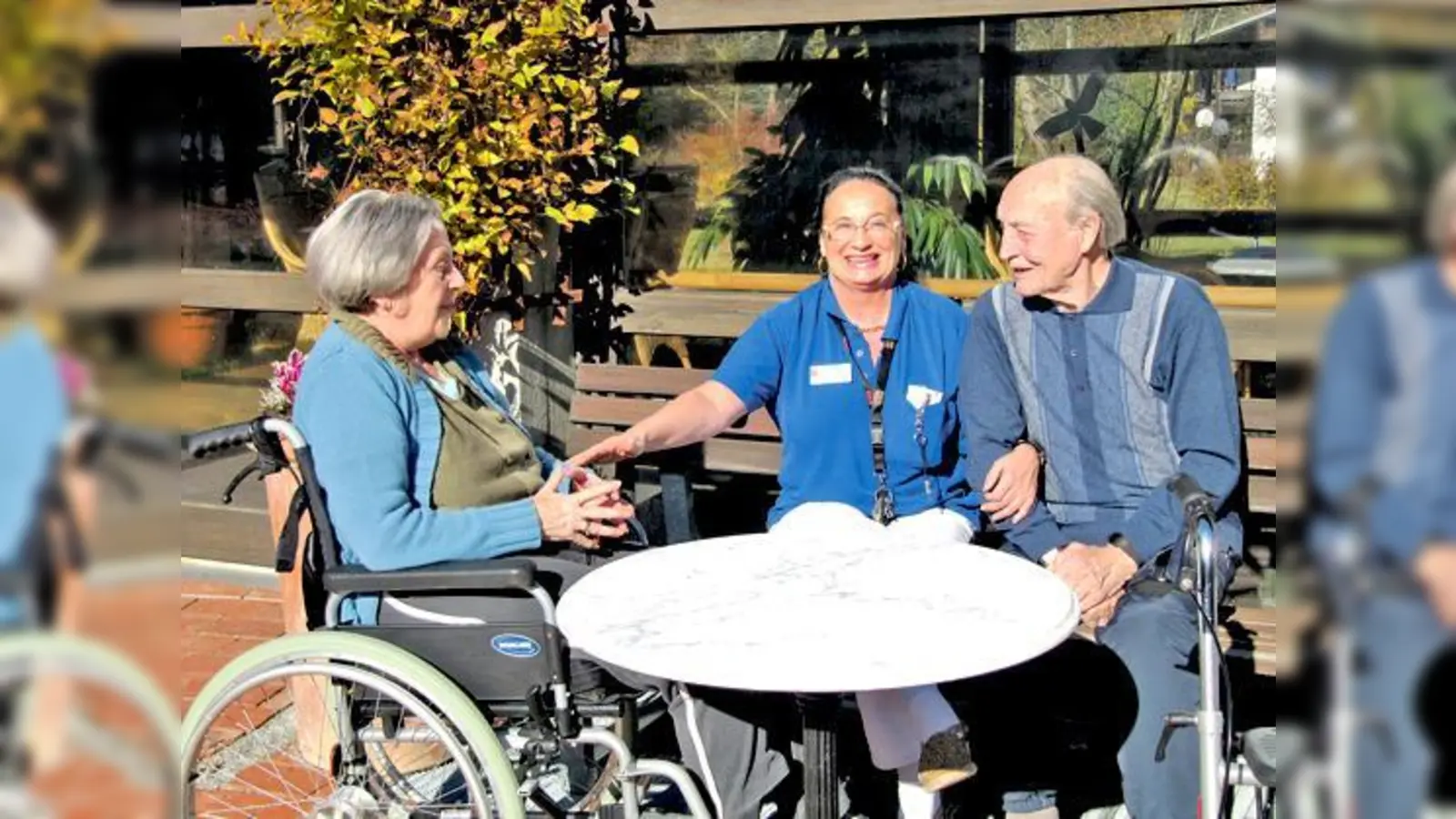 Stationsleitung Inge Kern-Urbanek freut sich mehr Zeit für die Bewohner zu  haben. Möglich ist dies dank Stiftungsgeldern.	 (Foto: Woschée)