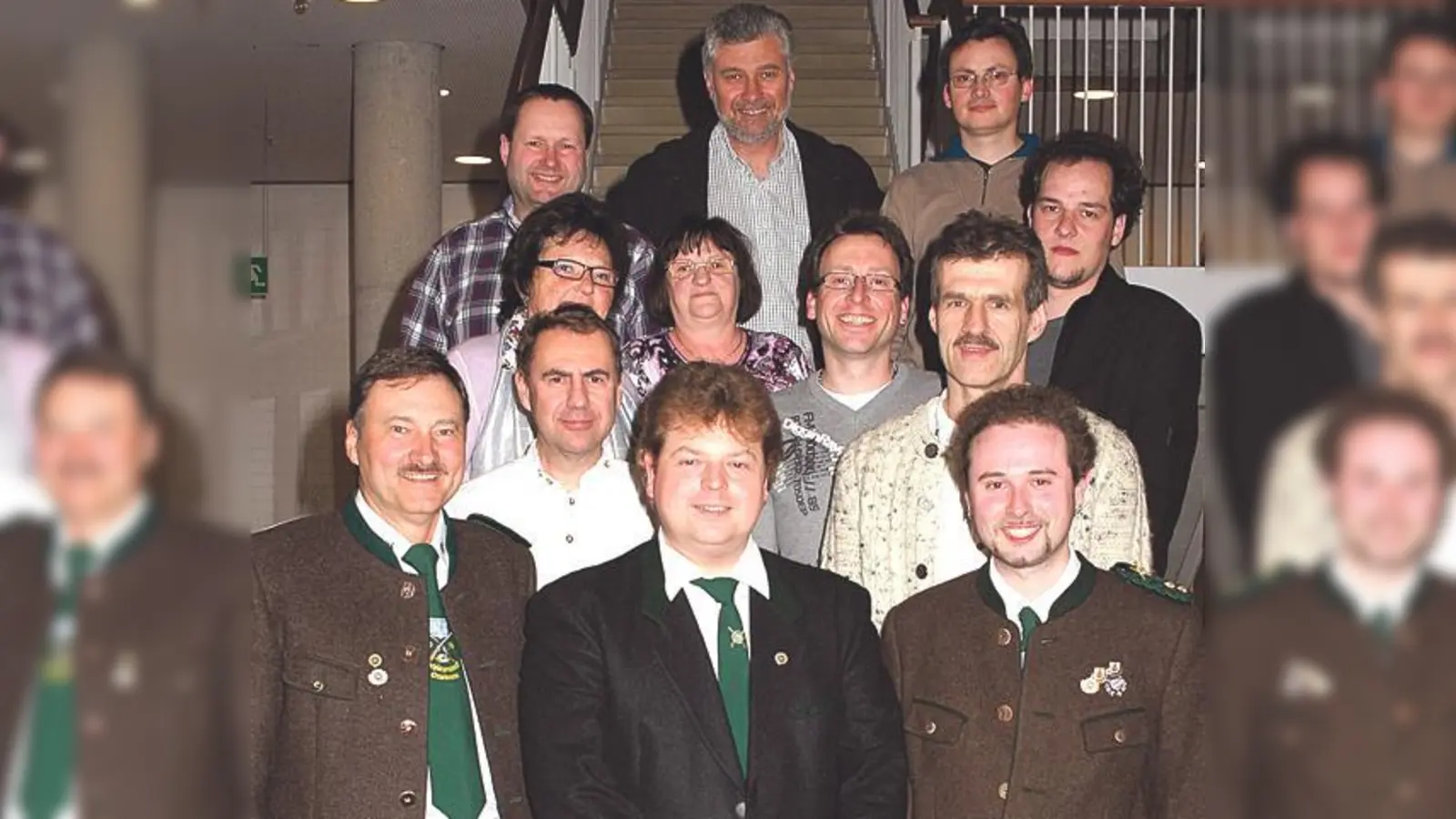 Der neu gewählte Vorstand der Schützenzunft Ottobrunn hat viel vor. 	 (Foto: VA)