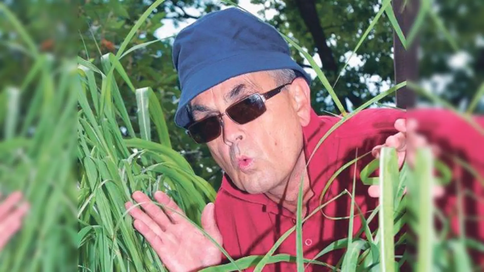 2. August: Lesung von und mit Manfred Fock im Botanischen Garten.	 (Foto: VA)