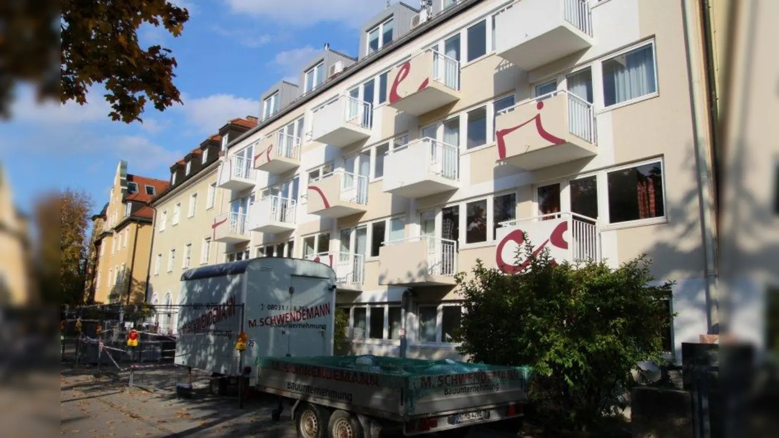 Wohnprojekt: In der Dantestraße 18 sollen künftig junge wohnungslose Erwachsene im Alter zwischen 18 und 27 Jahren untergebracht werden. (Foto: sb)