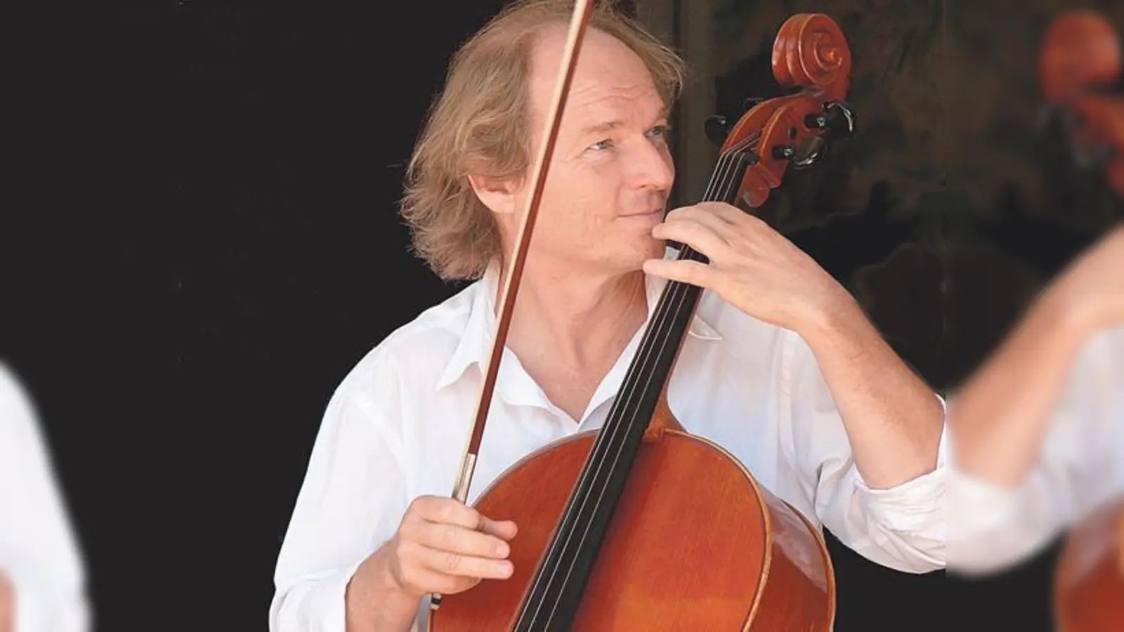 Lauschen Sie dem Cellist Klaus Kämper bei der  kleinen Abendmusik in Waldtrudering. 	 (Foto: VA)