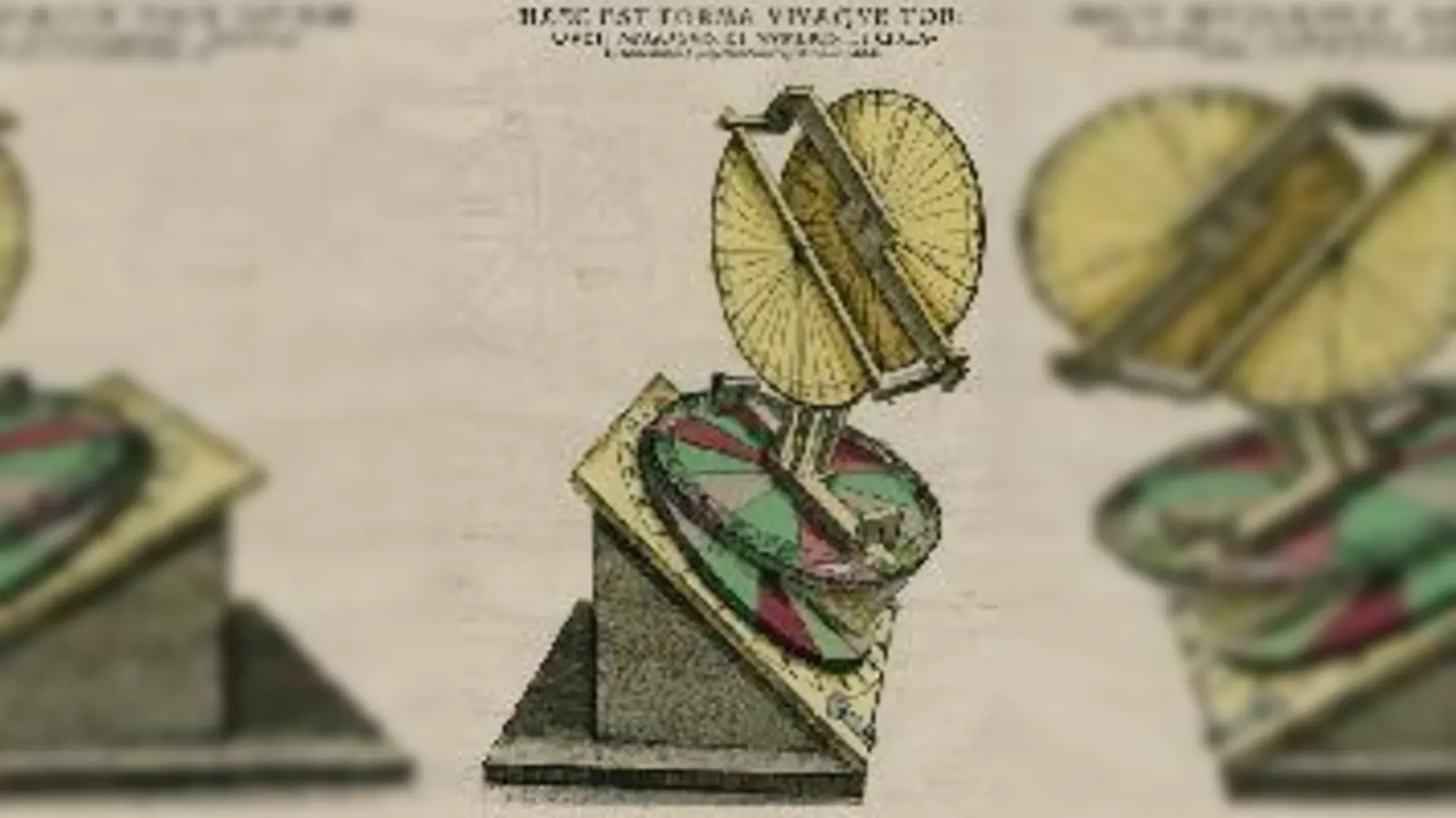 Darstellung aus Peter Apians »Astronomicum Caesareum« von 1540.	  (Foto: Deutsches Museum)