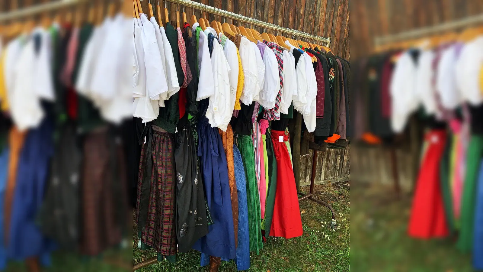 Ab sofort gibt es im Allerlei auch fesche Trachten zu kaufen. (Foto: Welz)