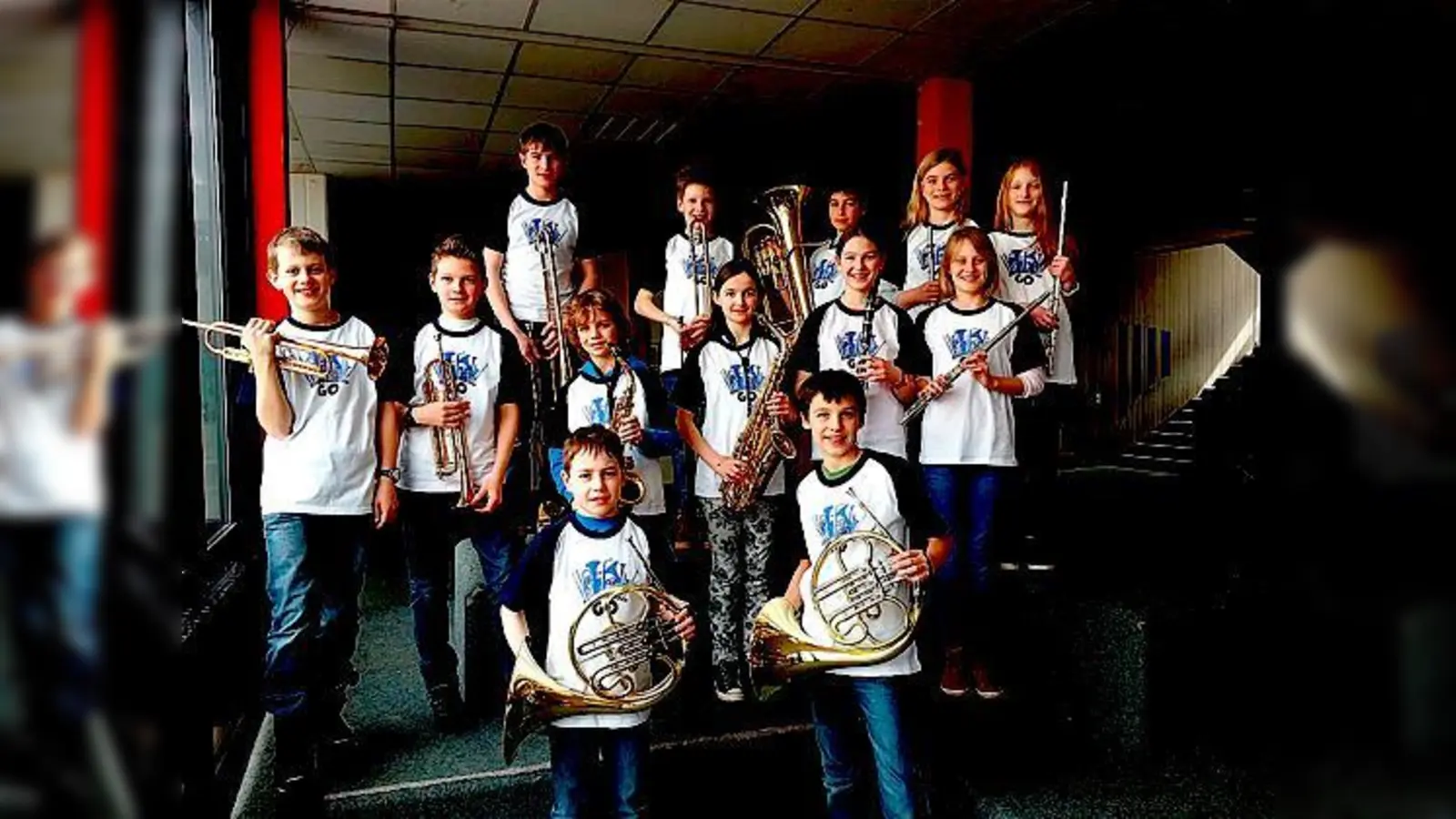 Die Schüler der Bläserklassen machen gerne Musik.	 (Foto: privat)