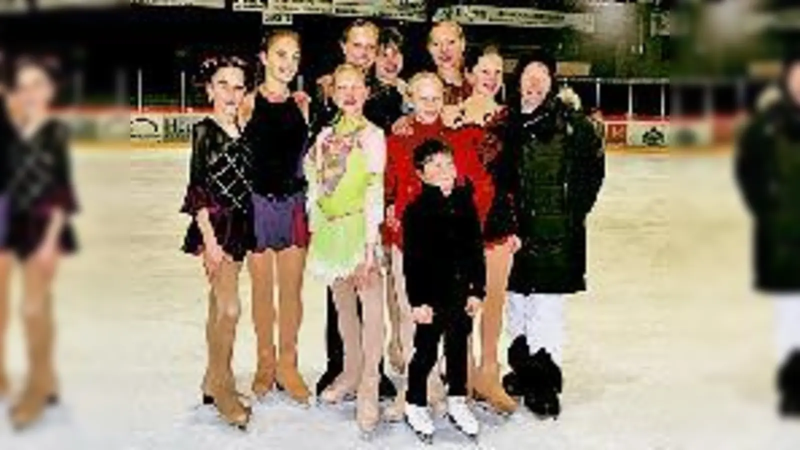 Die Teilnehmer des ERSCO am Grafinger Stadtpokal mit ihrer Trainerin.    (Foto: ERSCO)