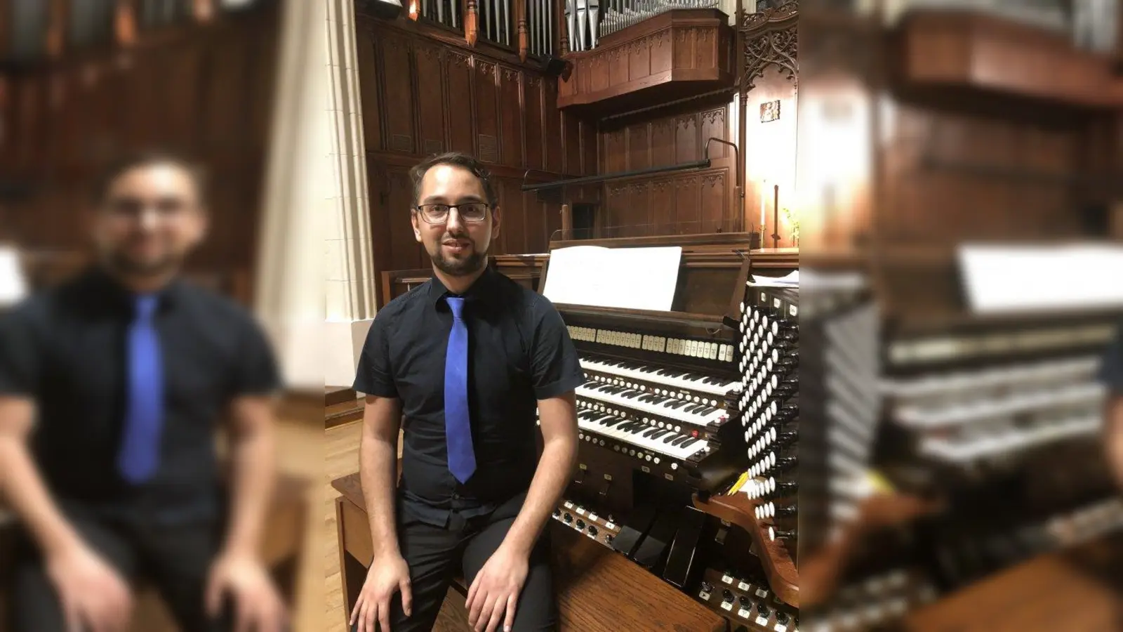 Kirchenmusiker im Praxisjahr an der Sendlinger Himmelfahrtskirche: Michael Leyk. (Foto: Marco Dirr)