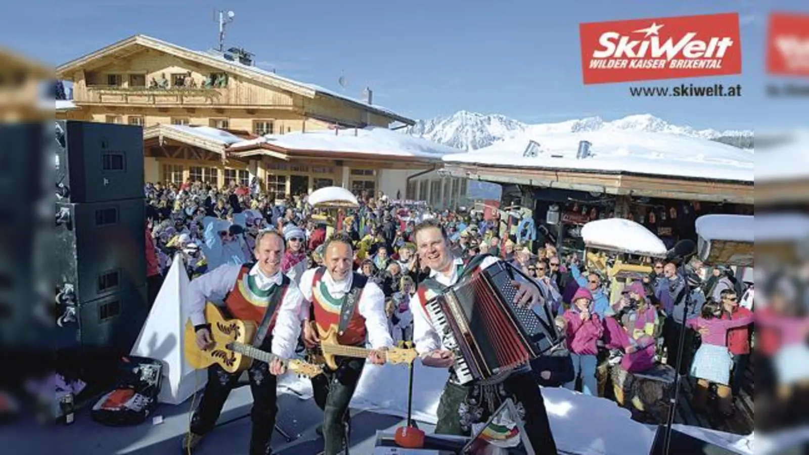 In der SkiWelt Wilder Kaiser  Brixental gibts jetzt noch mehr Gaudi  auf der Piste und beim Après Ski auf den Skihütten.	 (Foto: SkiWelt Wilder Kaiser  Brixental)