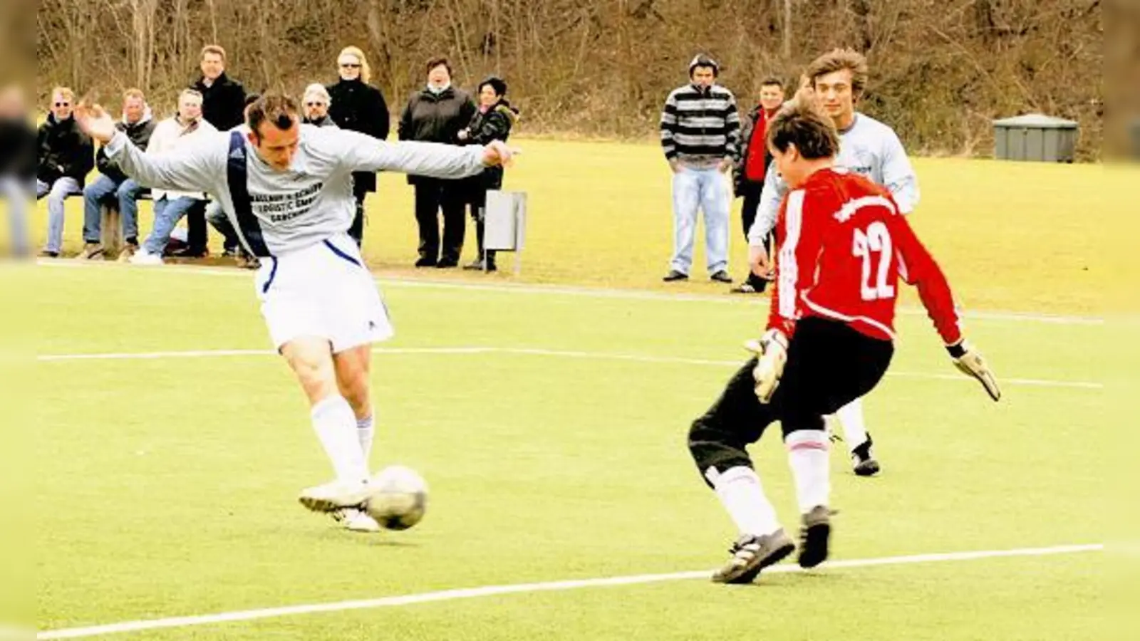 Christian Deser und seine Lerchenauer Teamkollegen vergaben zu viele Chancen	 (Foto: dr)