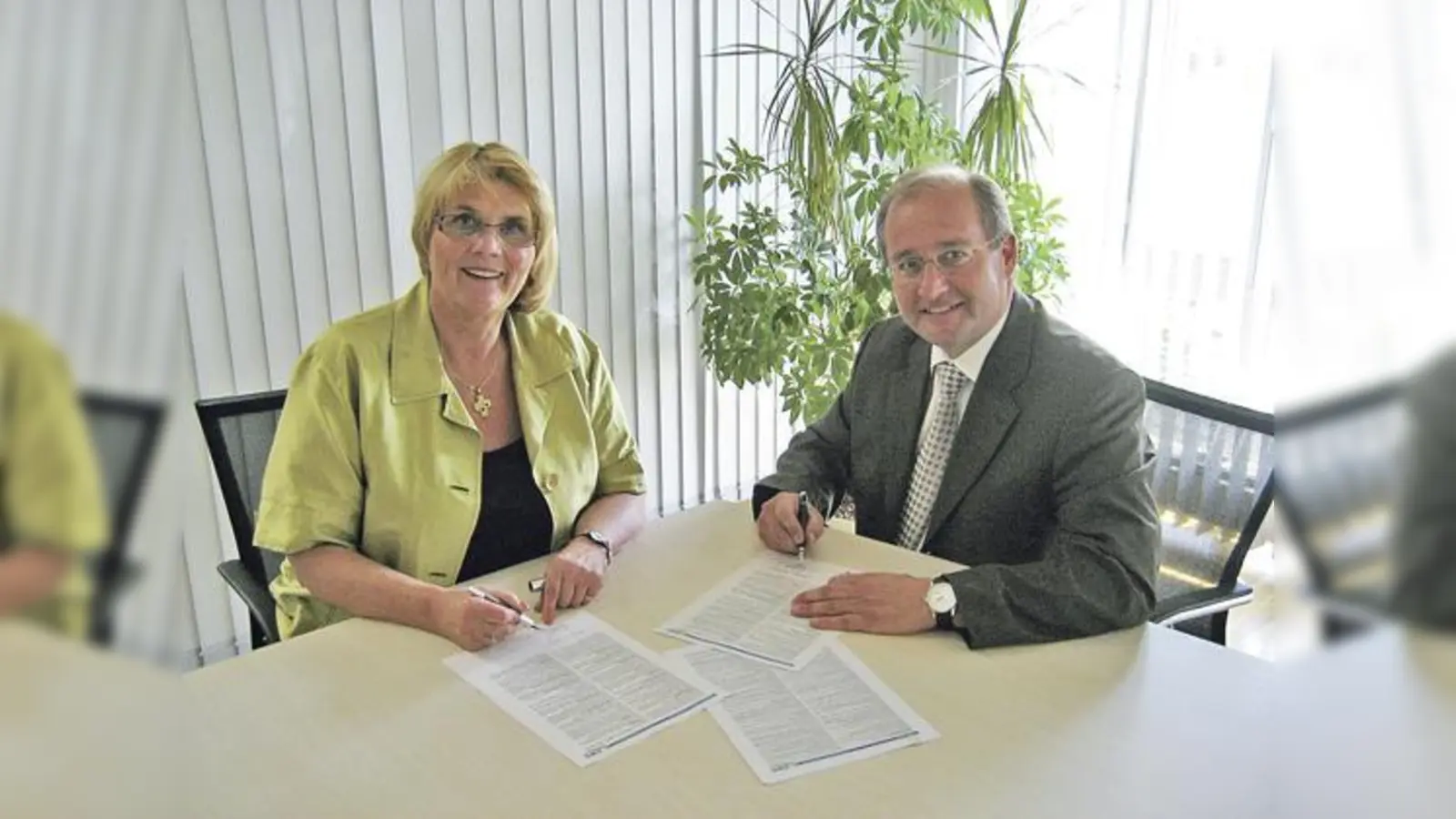 Hannelore Gabor und Andreas Hallweger. 	 (Foto: Privat)