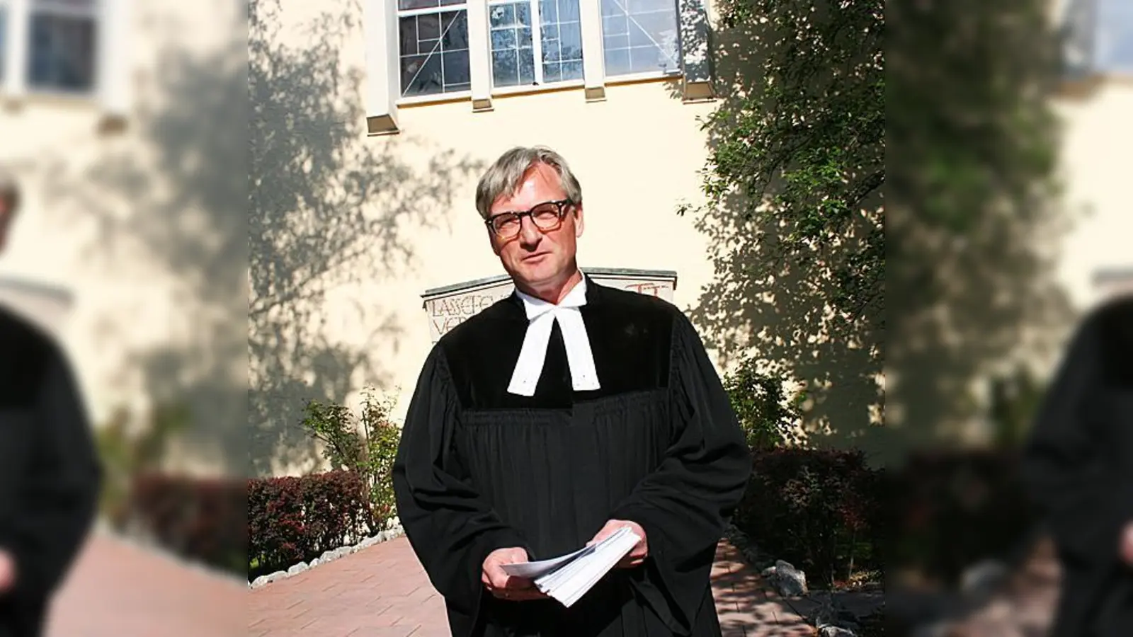 Gemeindepfarrer Hans Martin Schroeder verlässt Ende Mai die Versöhnungskirche an der Hugo-Wolf-Straße.  (Foto: ws)