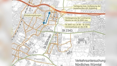 Das war die ursprüngliche Planung für die 2063neu. Ein weiteres Gutachten soll nun auch Alternativen für die Planegger aufzeigen. (Foto: PI)