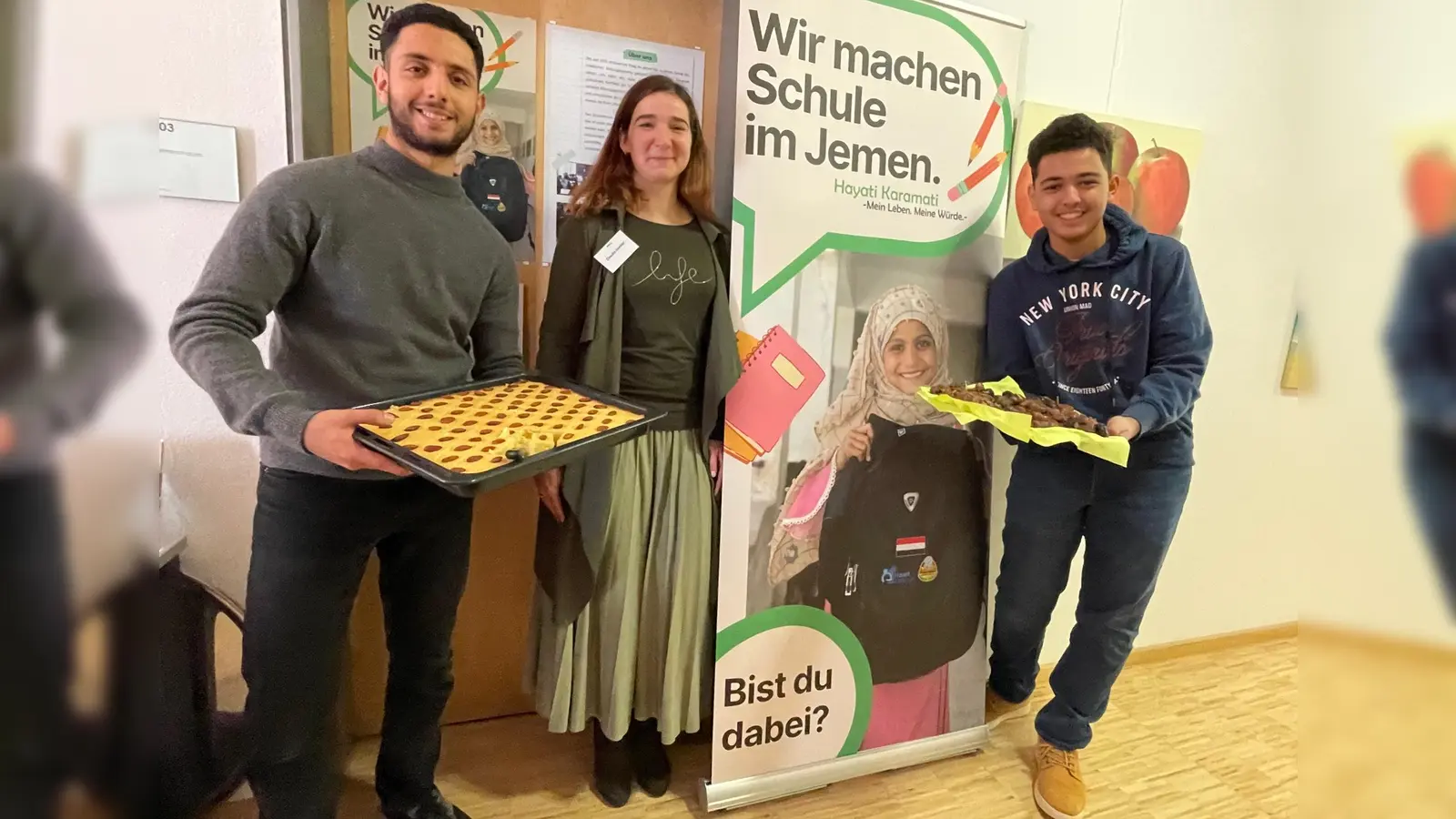 Typische Speisen und Informationen aus dem Jemen gab es am Stand des Vereins „Hayati Karamati”. (Foto: pst)