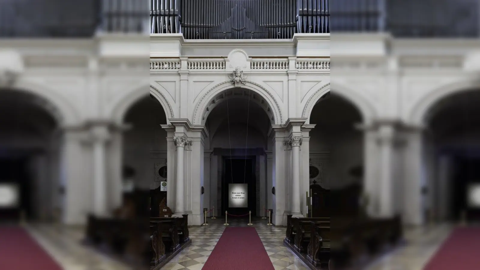 Noch bis 7. März ist die Installation „cognitio” von Karl Kempf im Rahmen des Faust-Festivals in der Kirche St. Margaret zu sehen. (Foto: Karl Kempf)