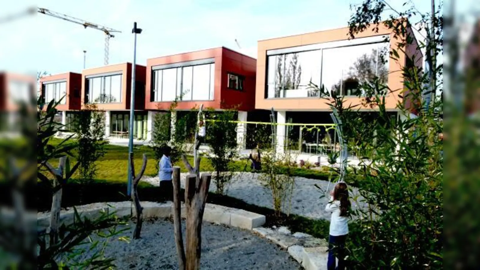 100 Kindern von Klasse 3 bis 7 bietet der neue Hort Ecksteinhaus Platz zum Lernen, Spielen und Kindsein.  (Foto: bb)