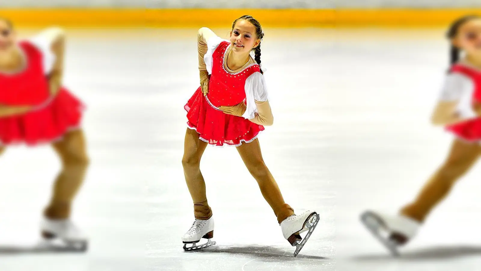 Die 13 Jahre alte Ronja Kroner vom EHCK Grafing ist Vizemeisterin im Eiskunstlauf.  	 (Foto: privat)