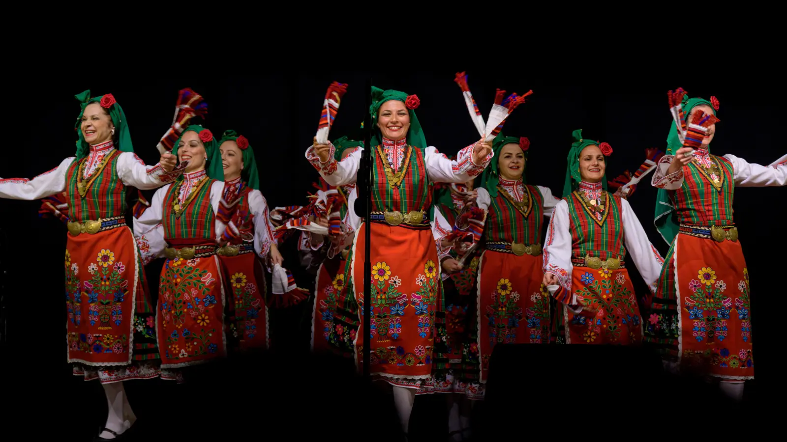 Zur Eröffnung des InterKult Festivals am Freitag, 11. Oktober präsentiert das bulgarische Folklore-Ensemble Lazarka traditionelle Tänze. (Foto: Plamen Petkov / Lazarka e.V.)