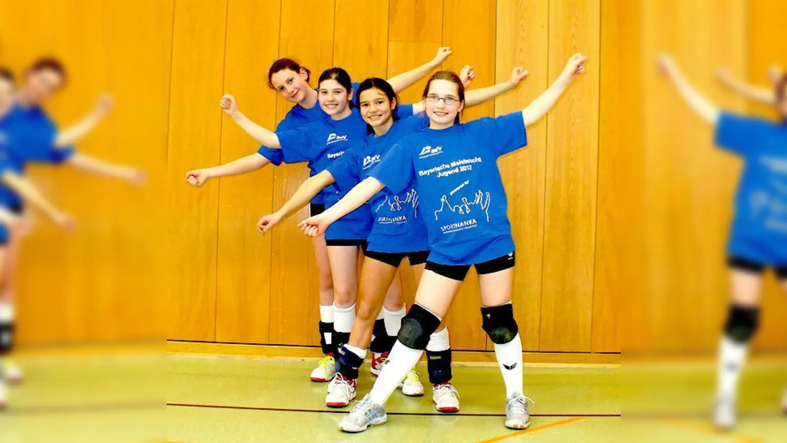 Emily Ströber, Tamara Brankovic, Katharina Lettl und Anna Hill (von links). 	 (Foto: Privat)