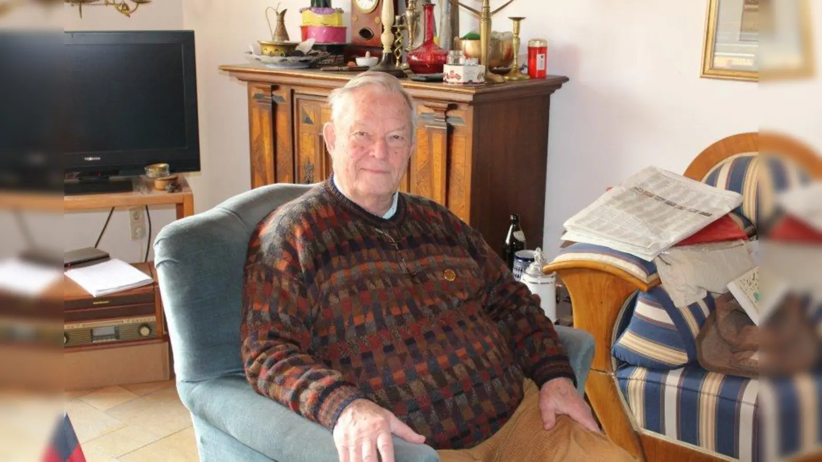 Seit 50 Jahren Mitglied in der FDP: Henning Clewing. (Foto: sb)