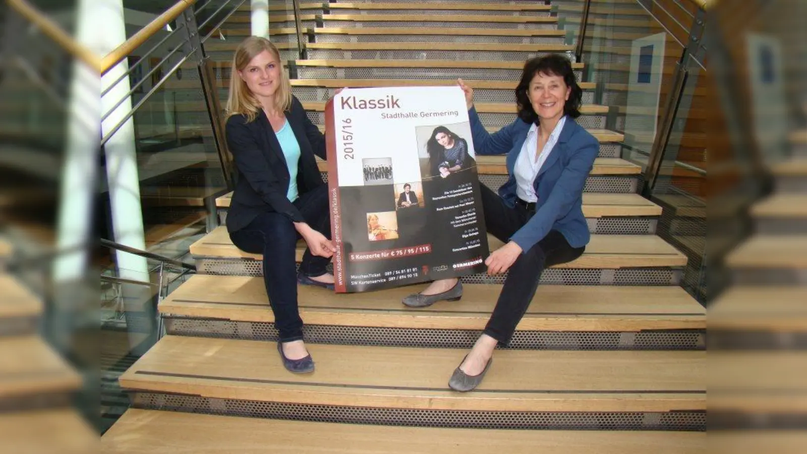 Die neue Klassik-Reihe stellten Medea Schmitt (r.) und Katharina Montag (l.) vor. (Foto: pst)