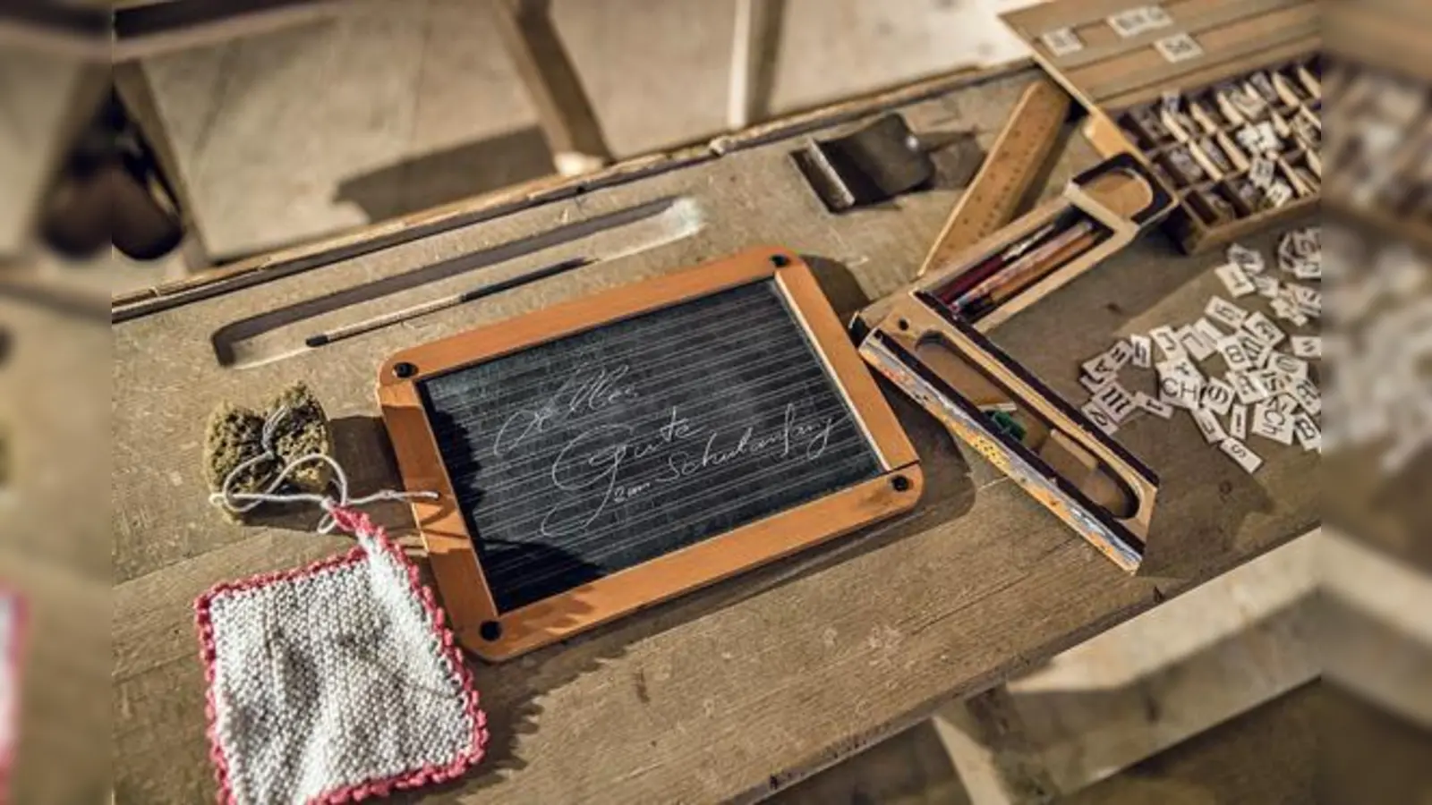 Alles Gute zum Schulanfang. 	 (Foto: Markus Wasmeier)
