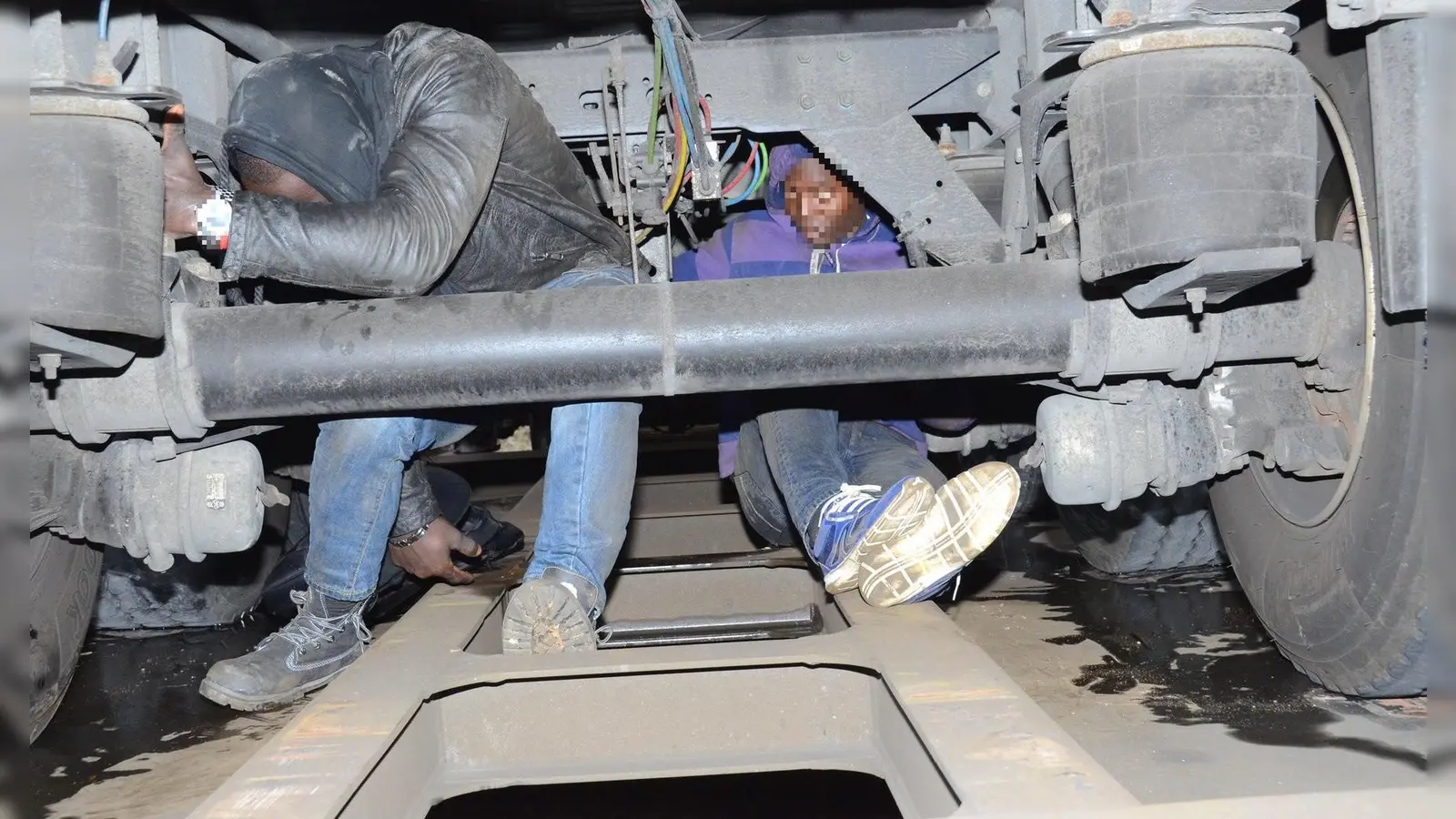 Die Migranten wurden in Moosach und im Zentrum aufgegriffen. (Foto: Bundespolizei)