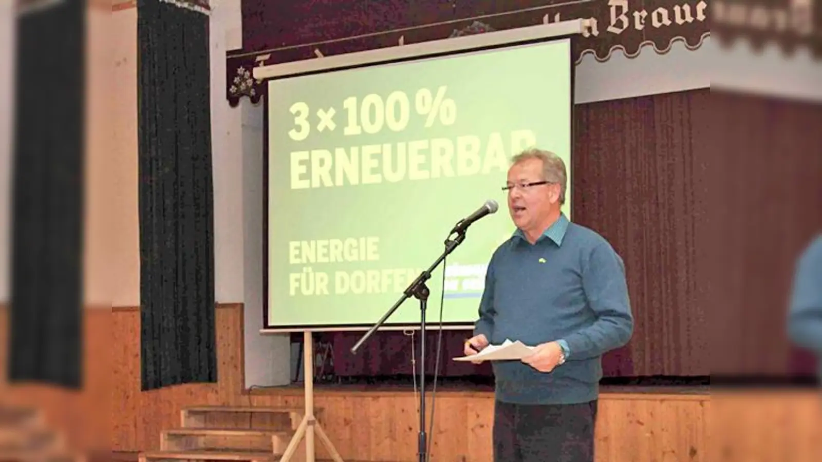 Der erste Schritt ist die Sensibilisierung der Bevölkerung, sagt Grünen-Vorstand Eckhard Engel.  (Foto: Grüne Dorfen)