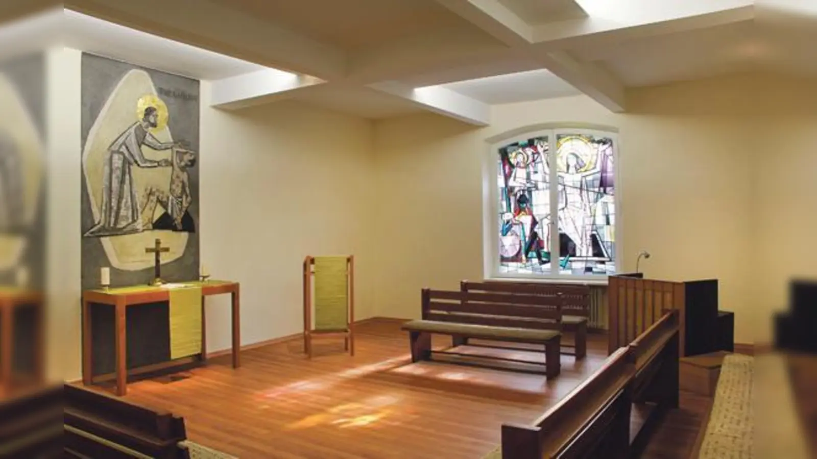 Die Hephata-Kapelle im Klinikum rechts der Isar wurde im Oktober 1957 geweiht. 	 (Foto: M. Stobrawe, Klinikum rechts der Isar)