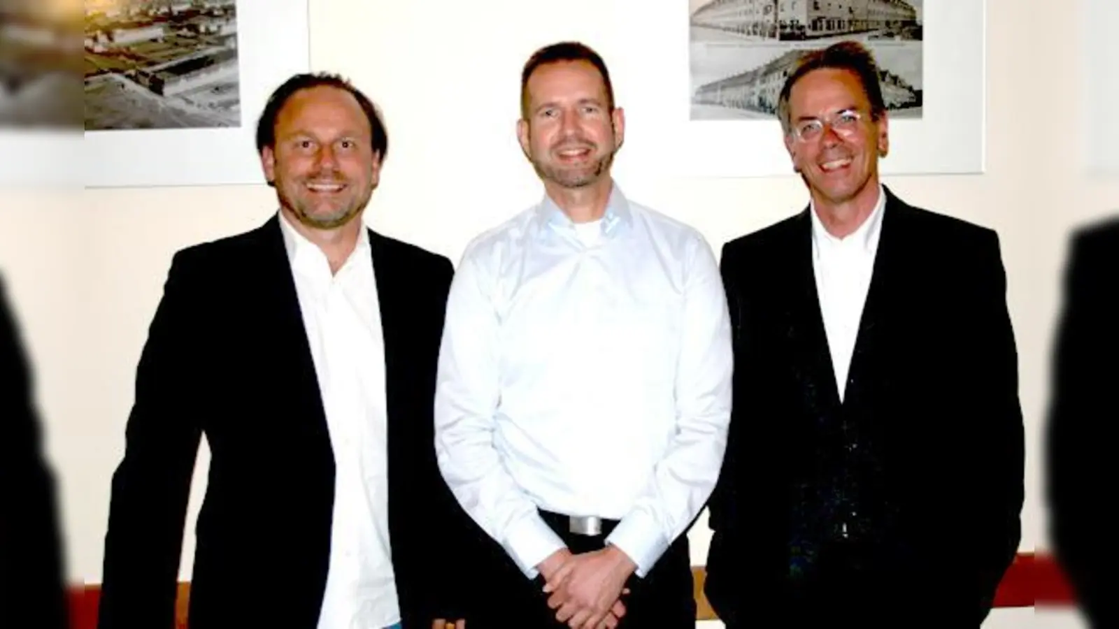 Andreas Keck, Dr. Claus Wunderlich, Moritz Ostwald (von links). 	 (Foto: VA)