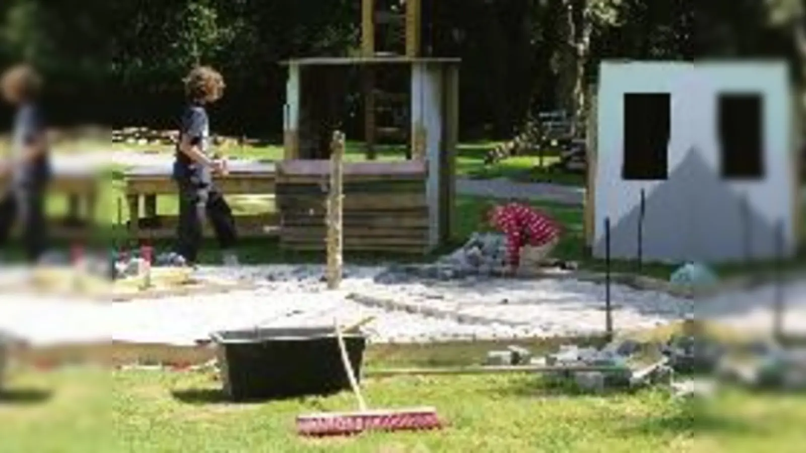 Fleißig gewerkelt haben die Mini-Münchner in den vergangenen Wochen. Heute geht das zum letzten  (Mal.Foto: mn)
