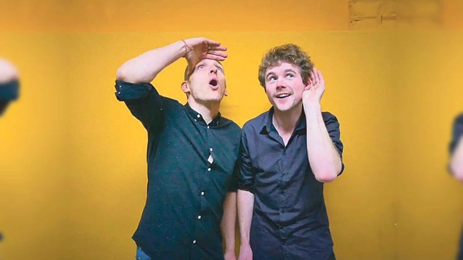 Diese zwei Herren spielen, was ihnen die jungen Zuschauer so vorgeben!	 (Foto: VA)