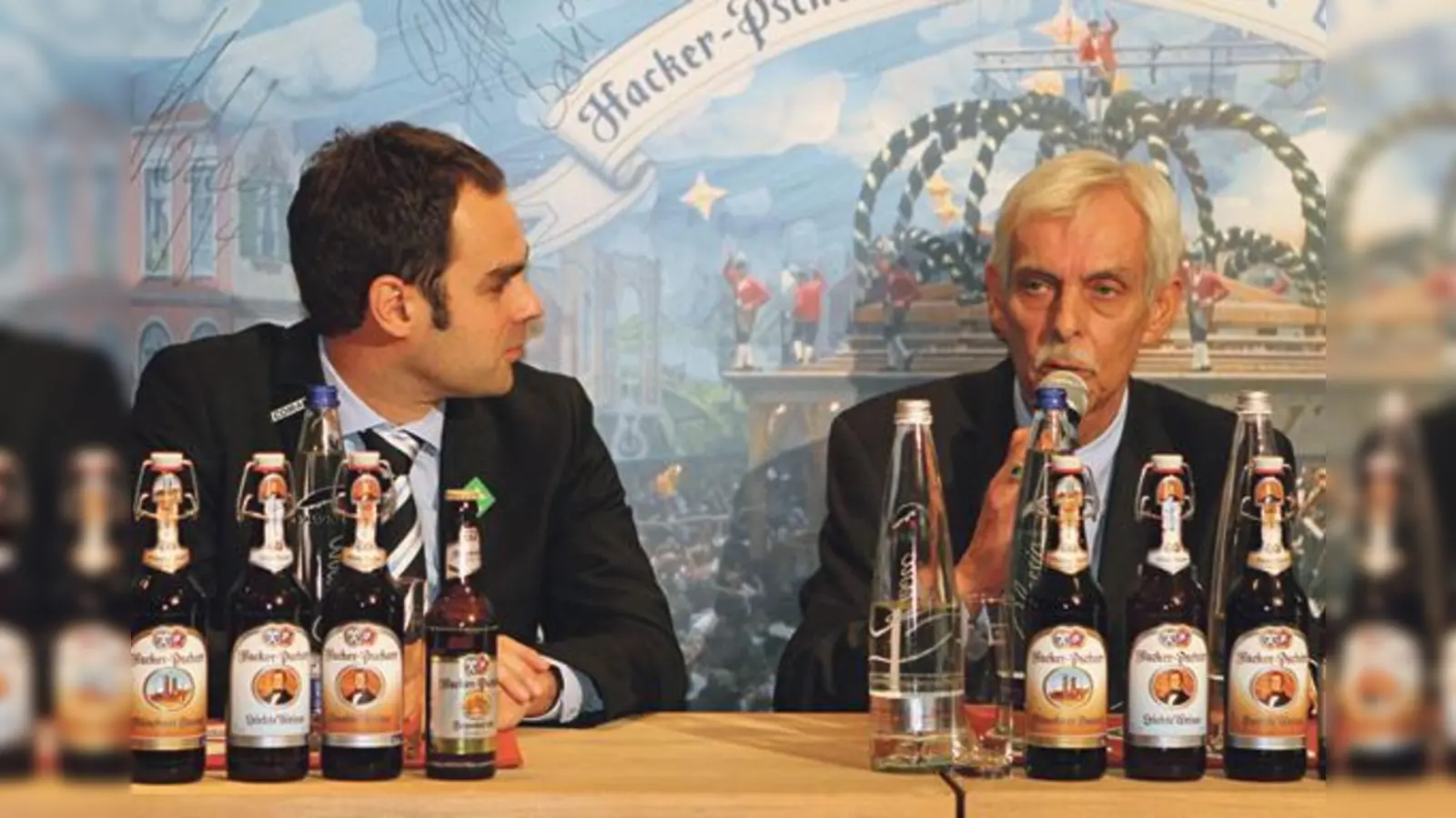 Vize-Präsident Dieter Schneider (rechts) und der neue Geschäftsführer Robert Schäfer.  (Foto: A. Wild)