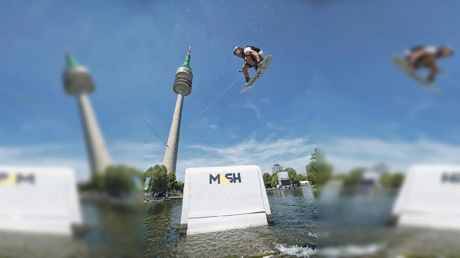 Rasante Stunts: Wakeboard-Park 2017.	 (Foto: VA)