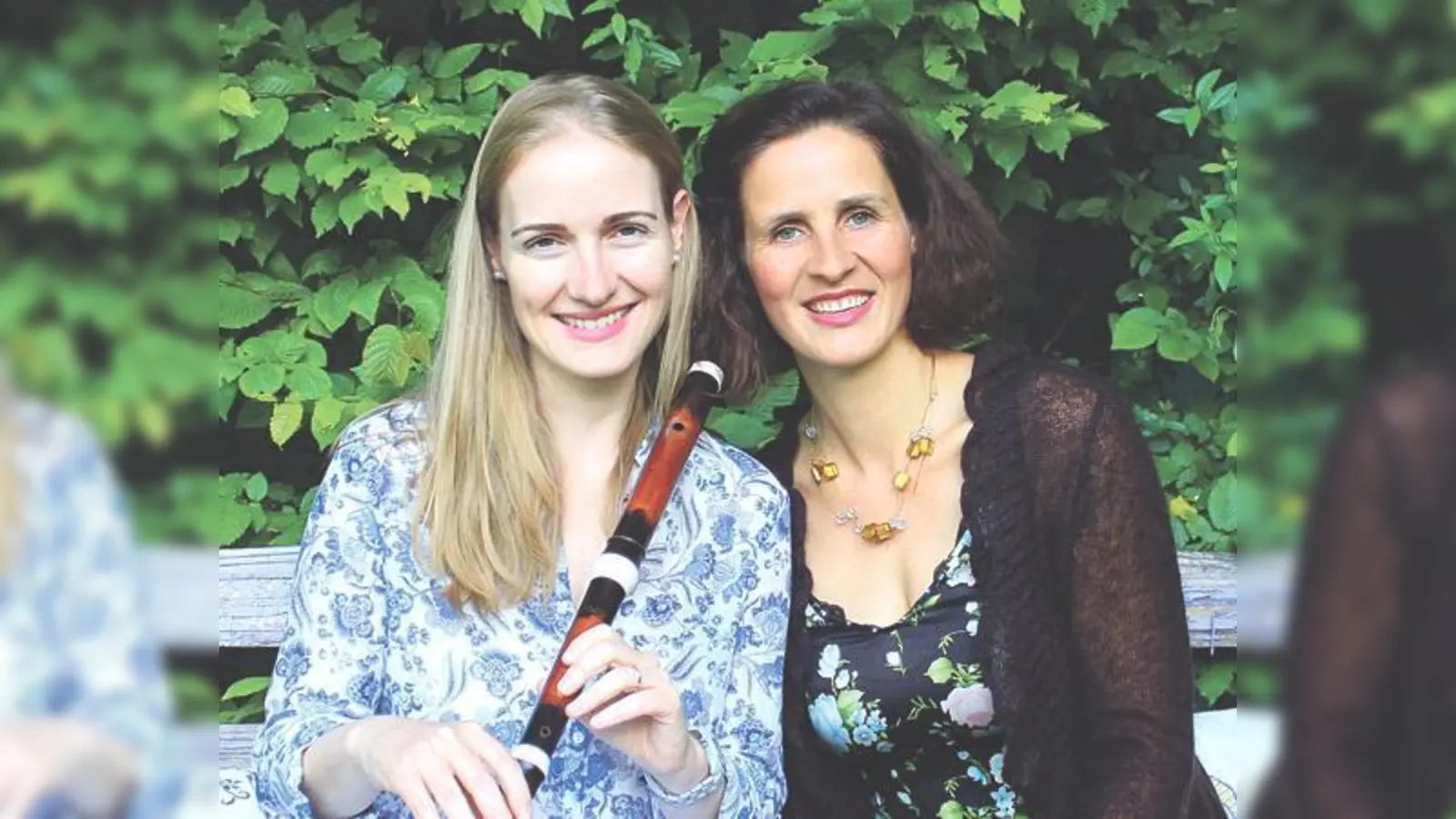 Musikalischen Kunstgenuss versprechen Marion Treupel-Franck und Stephanie Krug. 	 (Foto: VA)