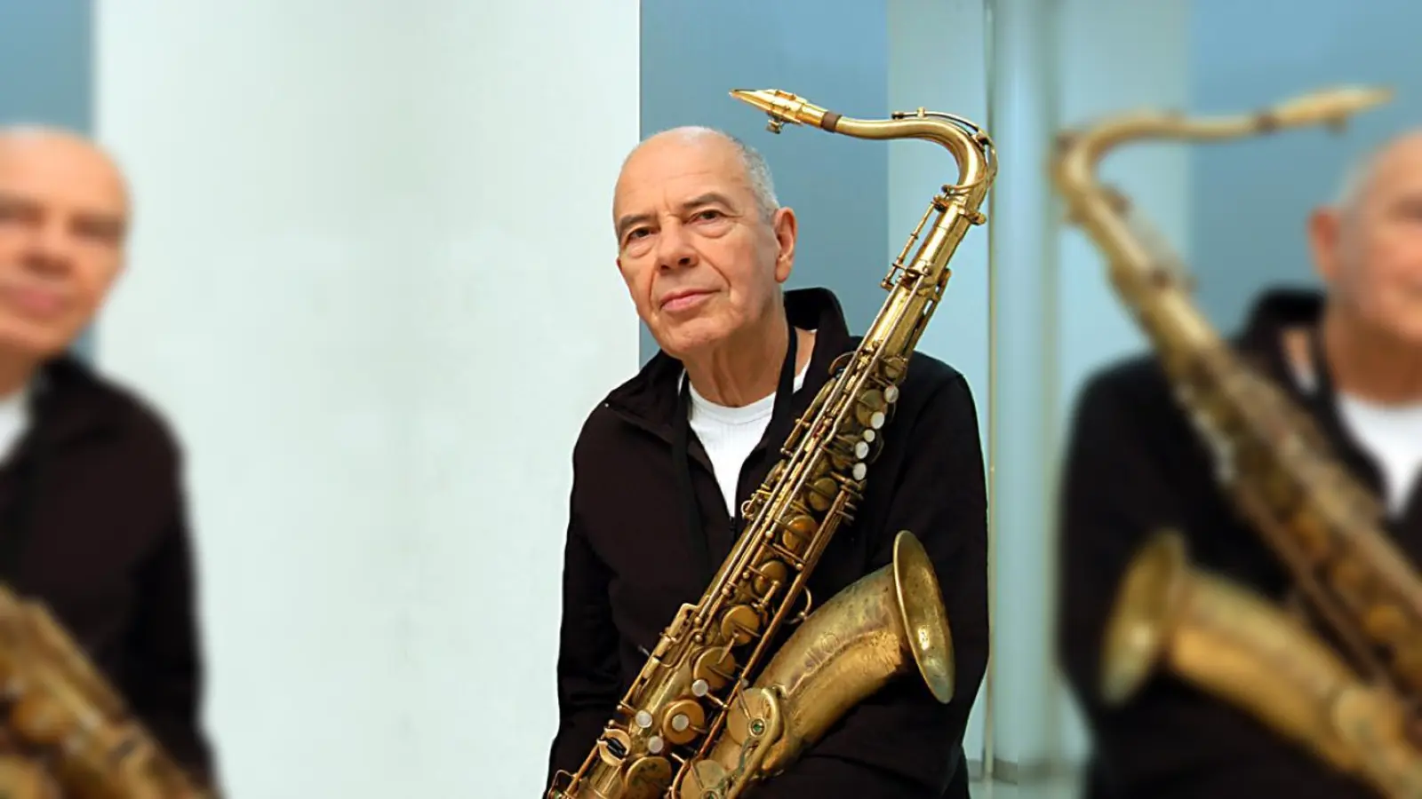 Heinz Sauer tritt seit 30 Jahren zusammen mit Bob Degen auf.	 (Foto: Anna Meuer)