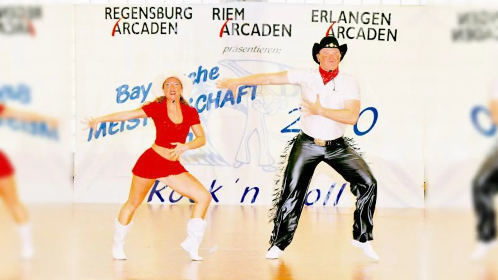 Bayerische Meister in der A-Klasse: Kathrin Seitz und Benedikt Samweber der TSG München. (Foto: Privat)