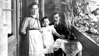 Anna Paroubek mit ihrer Familie. (Foto: pr)