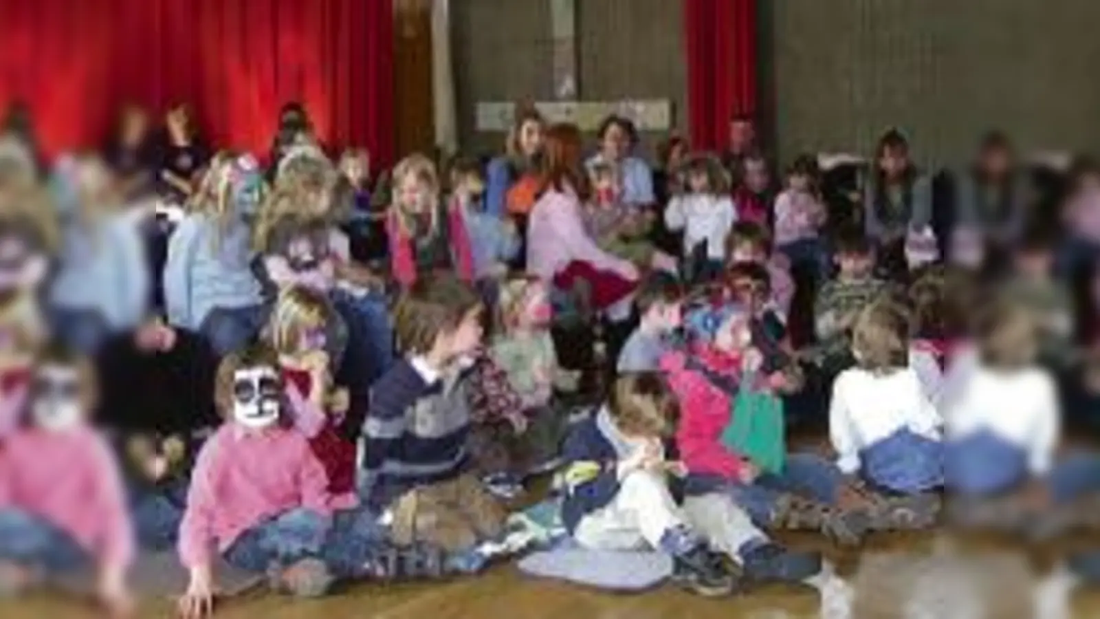 Bewiesen ein ungemeines Engagement  die Kinder des Pfarrkindergartens St. Martin.	  (Foto: VA)