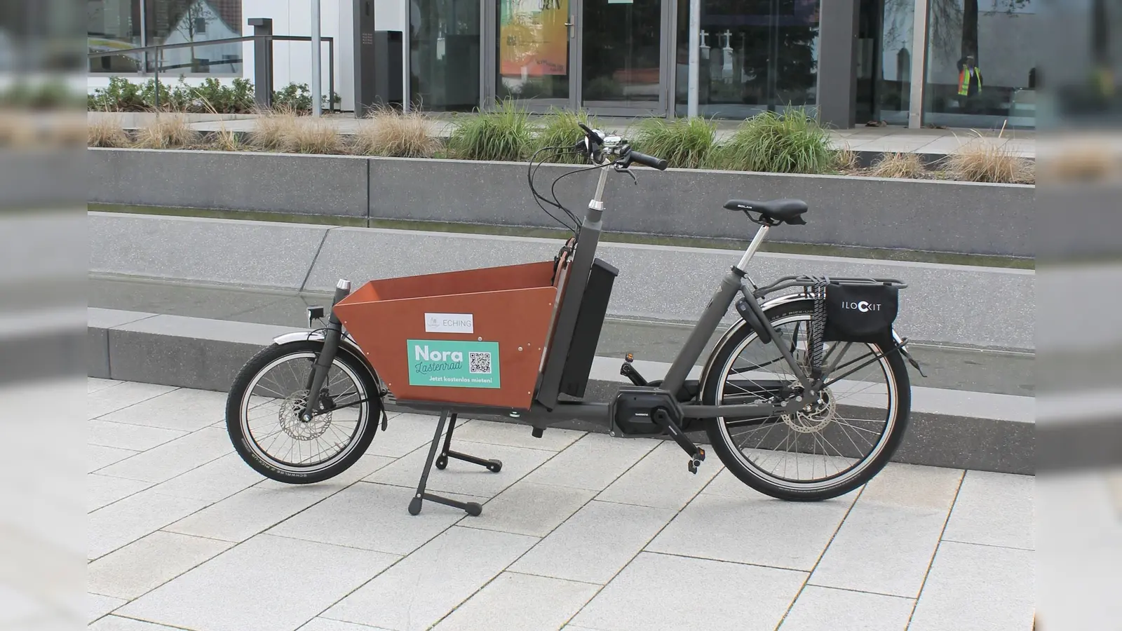 „Nora” kann von allen Echingern – je nach Verfügbarkeit – über eine App ausgeliehen werden.  (Foto: Gem. Eching)